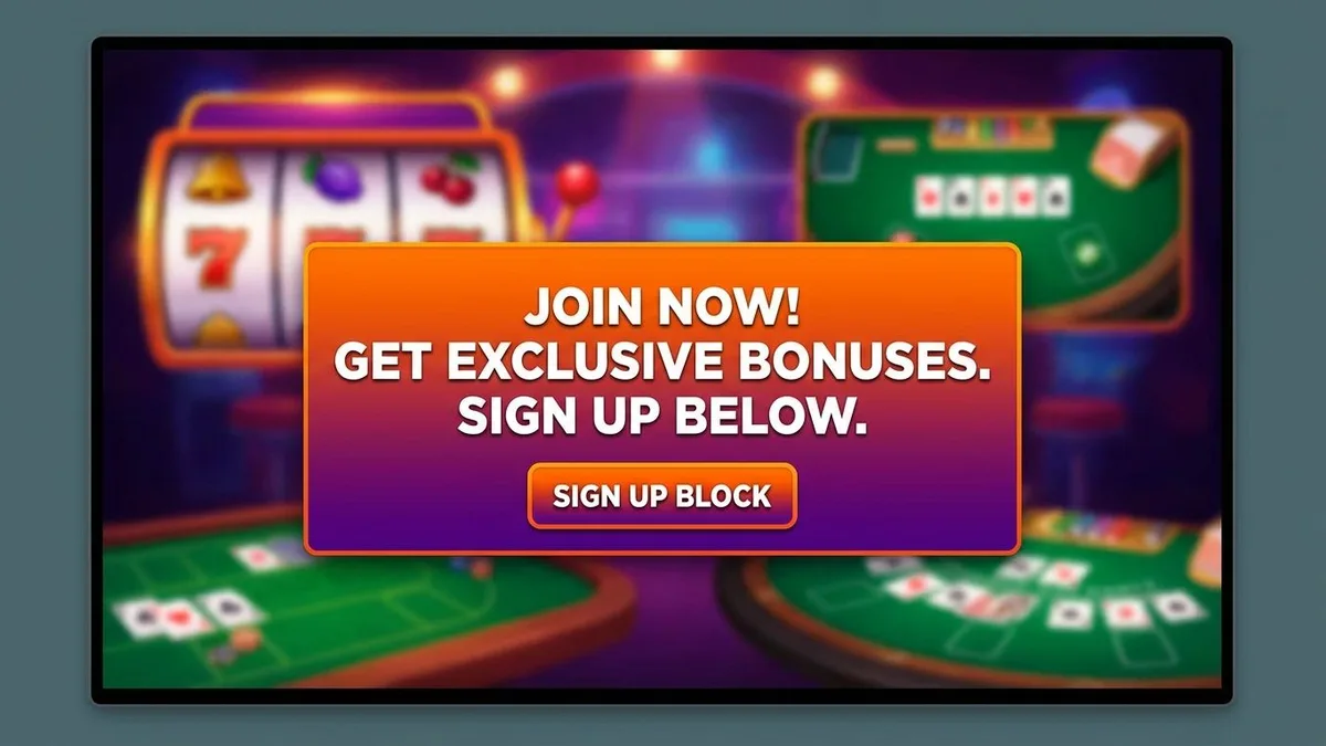 Sign Up With Bonus